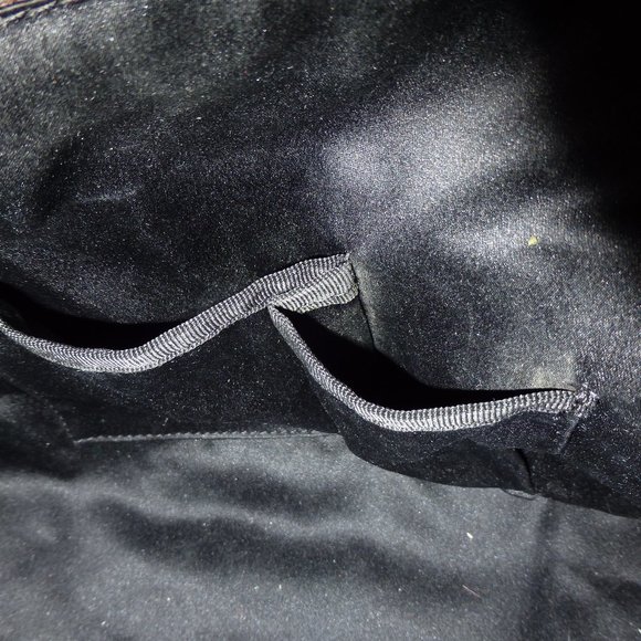 Nuovedive  Chocolate Brown Handbag Genuine Leather Embossed - Picture 5 of 6